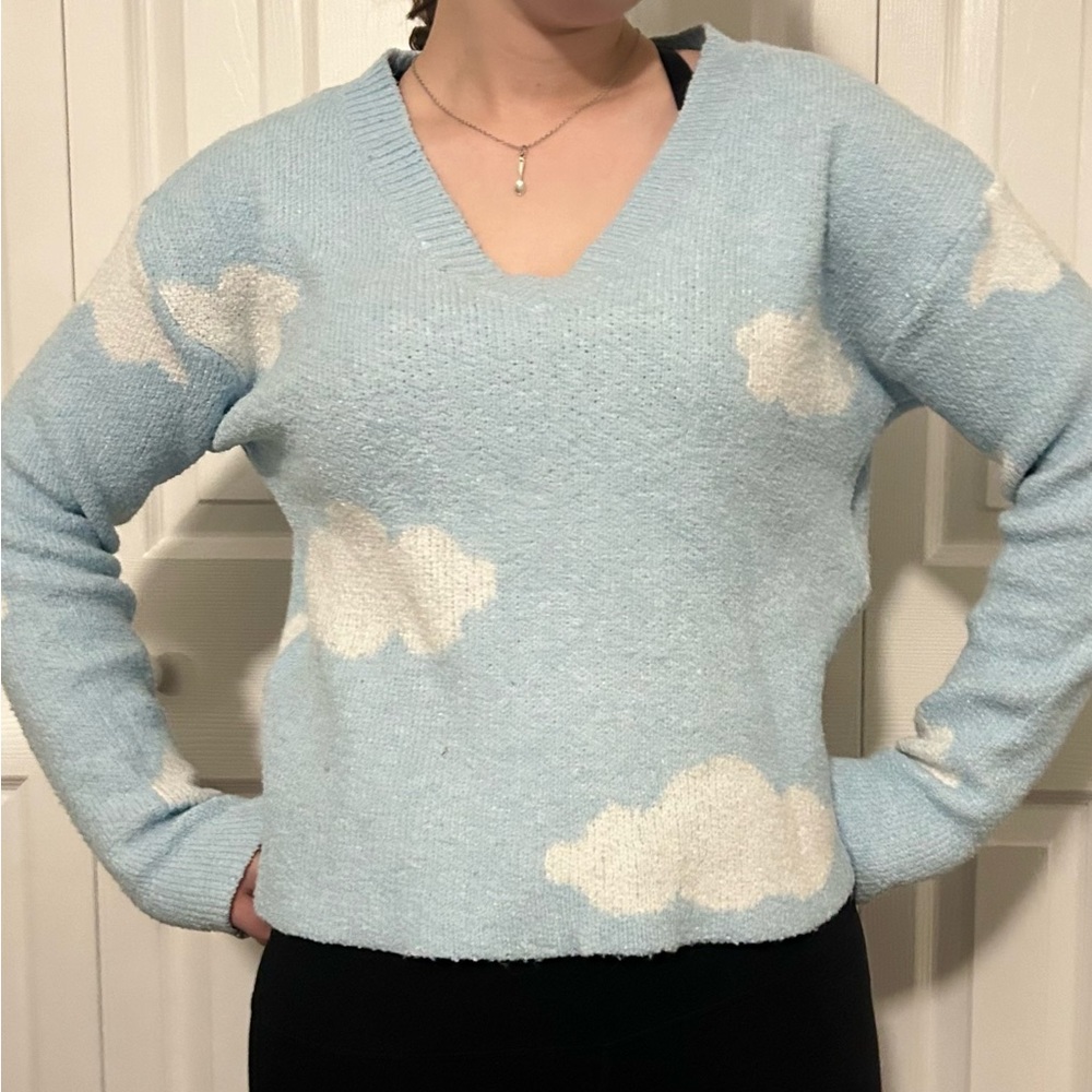 Cloud V Neck Sweater